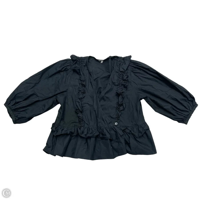 Top Short Sleeve By Joie In Black, Size: Xl