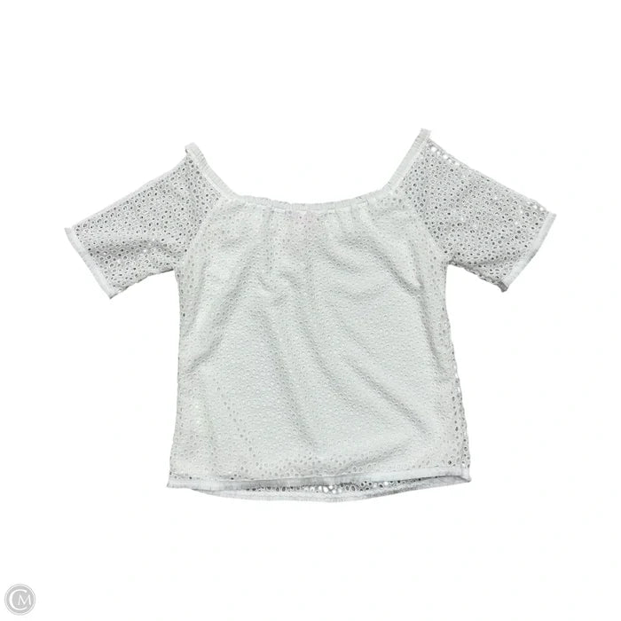 Top Short Sleeve By Lilly Pulitzer In White, Size: Xs