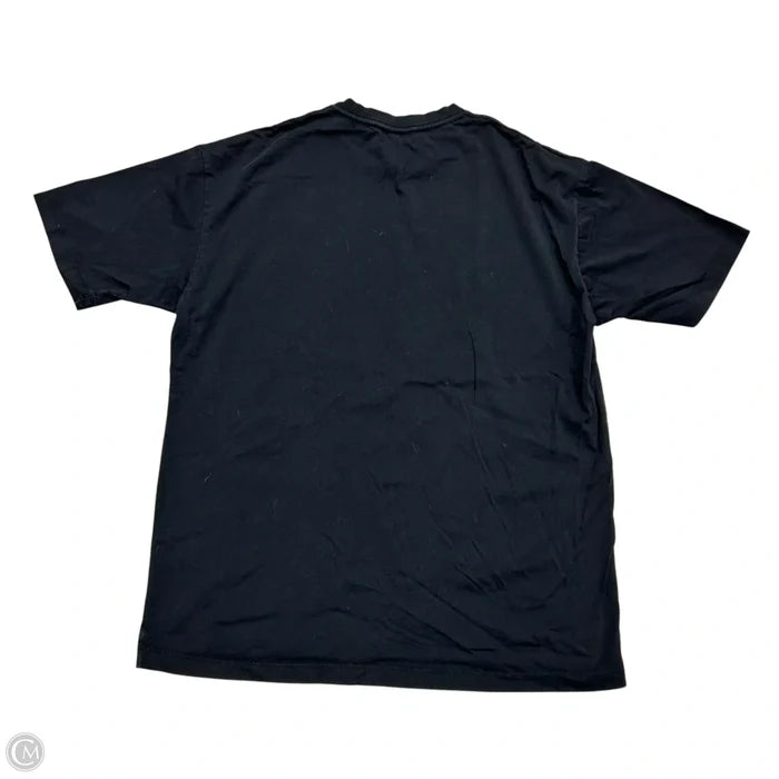 Top Short Sleeve By Love Moschino In Black, Size: S