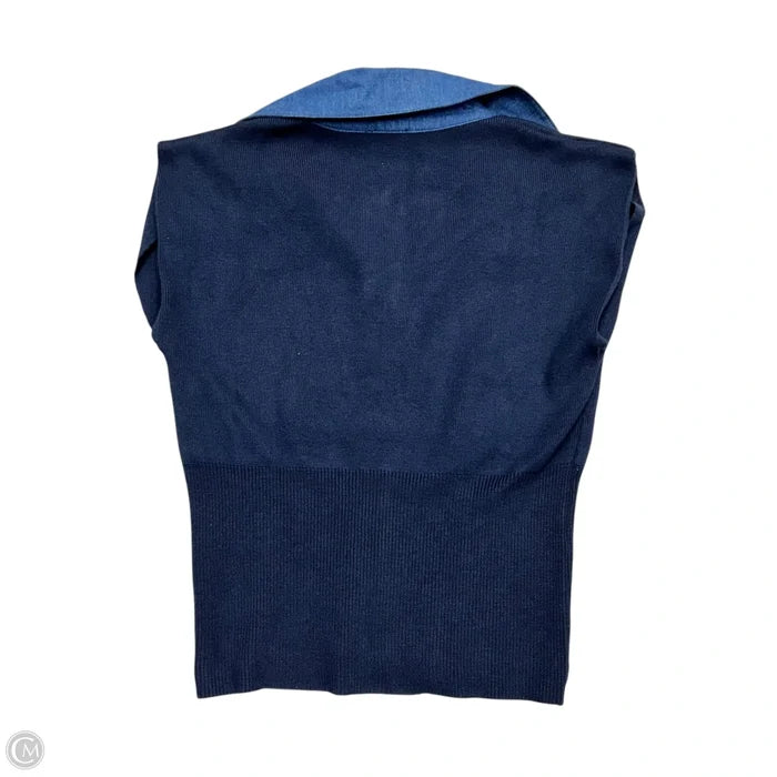 Top Short Sleeve By Maeve In Navy, Size: S