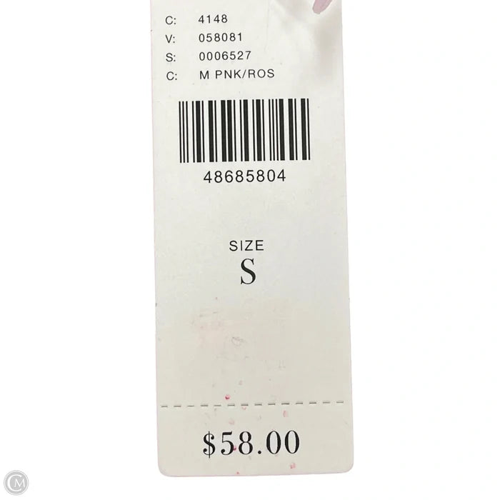 Top Sleeveless By Anthropologie In Pink, Size: S