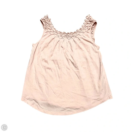 Top Sleeveless By Maeve In Pink, Size: S