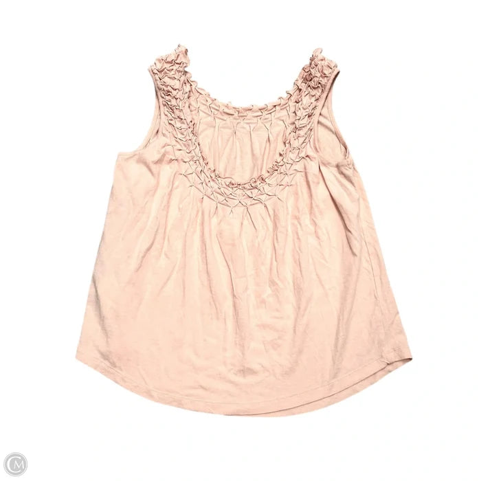Top Sleeveless By Maeve In Pink, Size: S