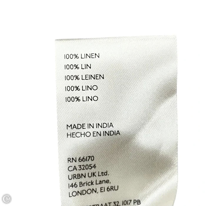 Top Sleeveless By Pilcro In Yellow, Size: L
