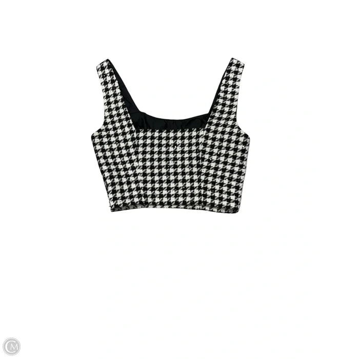 Top Sleeveless Designer By Jason Wu In Black & White, Size: S