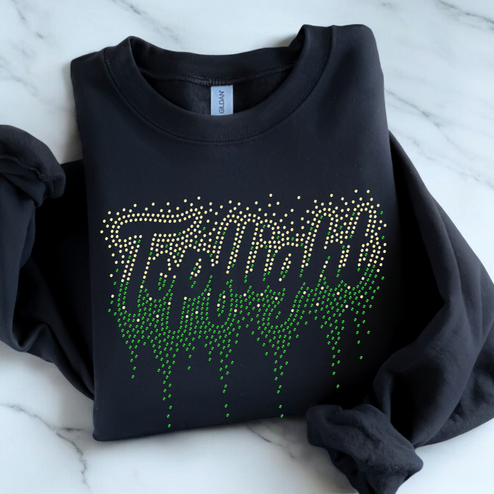 Topflight Ombre Drip RHINESTONE TRANSFER