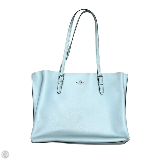 Tote Designer By Coach, Size: Medium