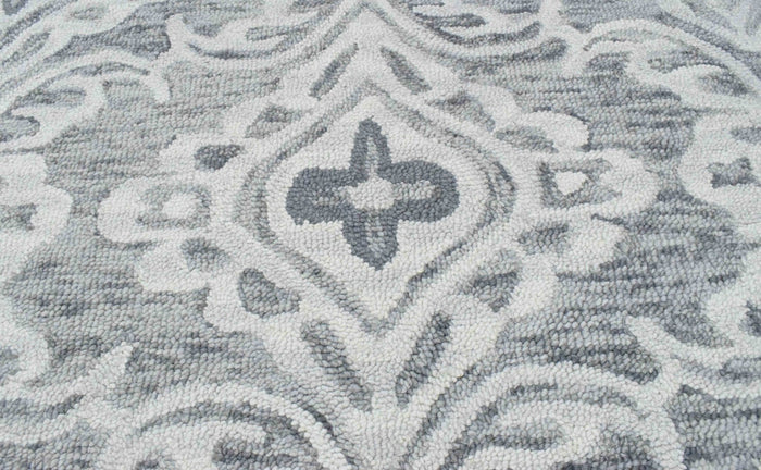 5x8 and 8x11 Wool Area Rug | Handmade Area rug made with fine wool | TRD6374A - The Rug Decor