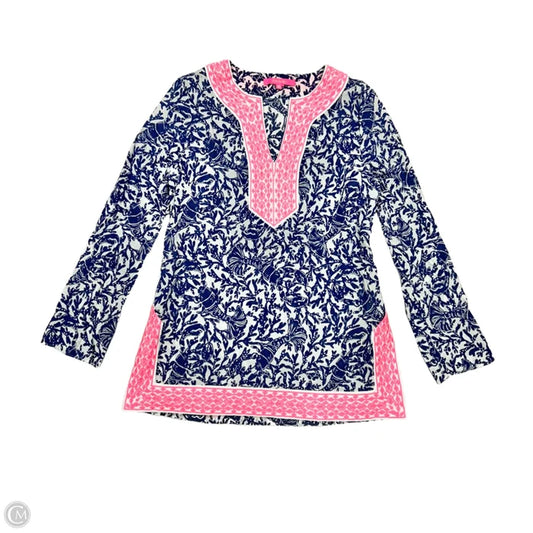 Tunic Designer By Lilly Pulitzer In Coral, Size: Xs