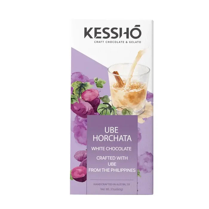 Ube Horchata White Chocolate Bar - Kesshō