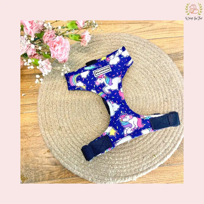Unicorn Reversible Dog Harness