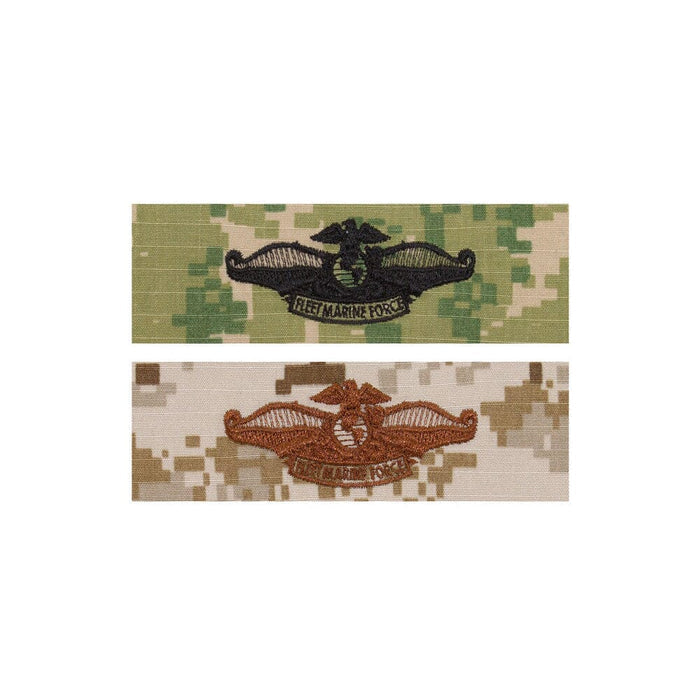 US Navy Embroidered Badge - Fleet Marine Force Badges