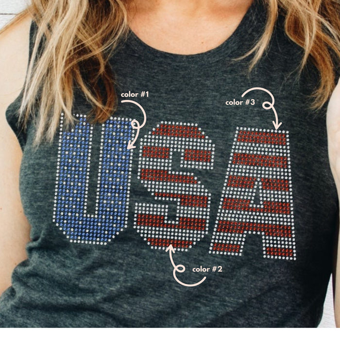 USA SPANGLE TRANSFER