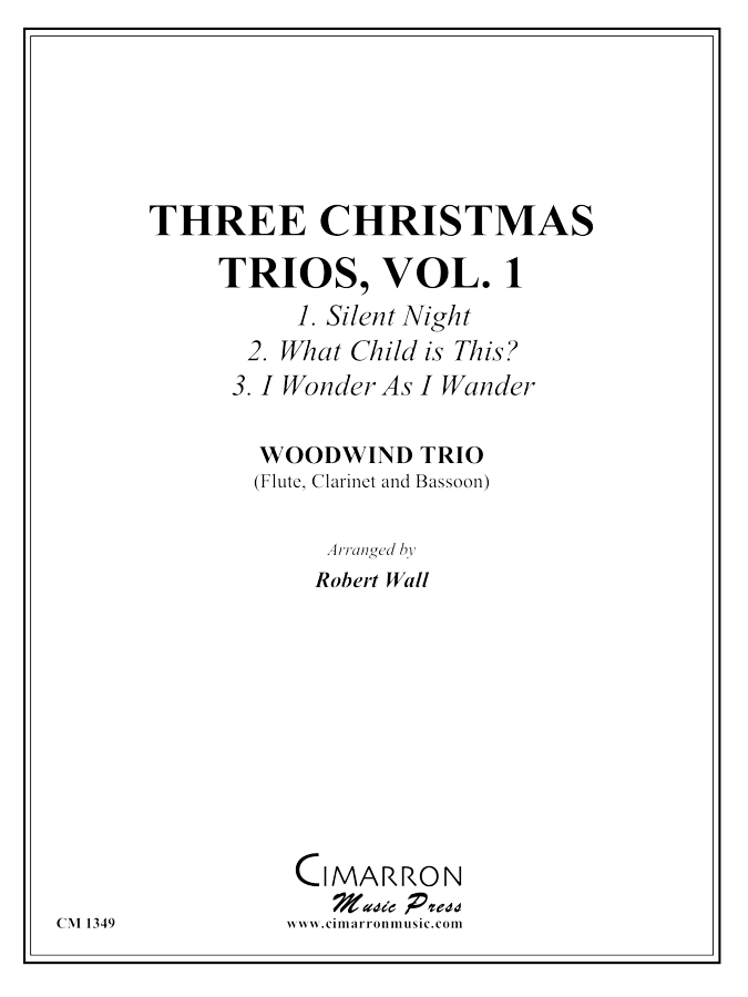 Various - Three Christmas Trios, vol. 1 - Woodwind Trio