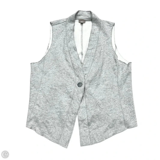 Vest Fleece By J. Jill In Grey, Size: 2x