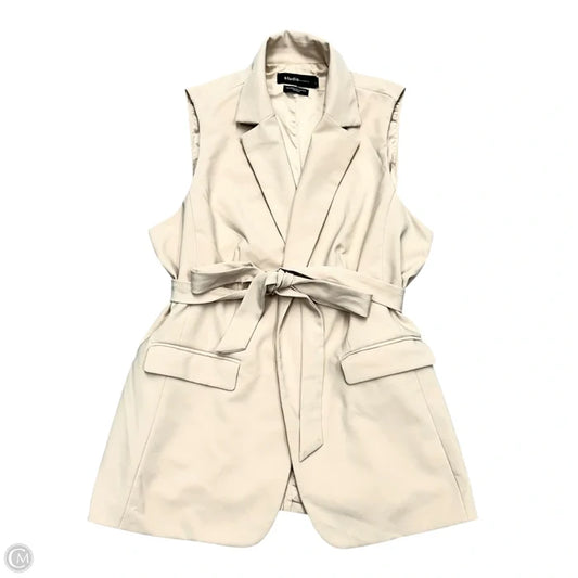 Vest Other By Studio In Cream, Size: 2x