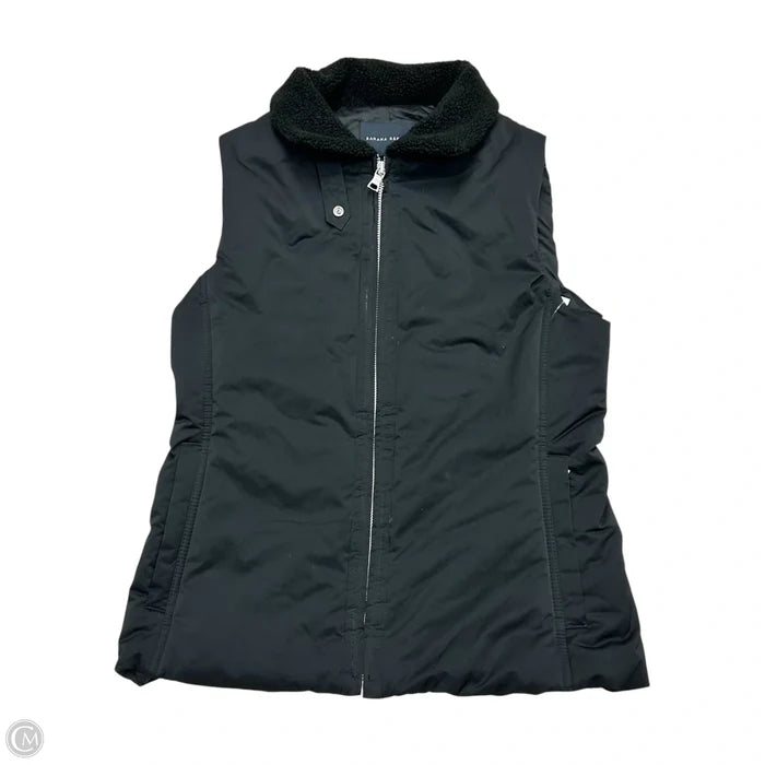 Vest Puffer & Quilted By Banana Republic In Black, Size: S
