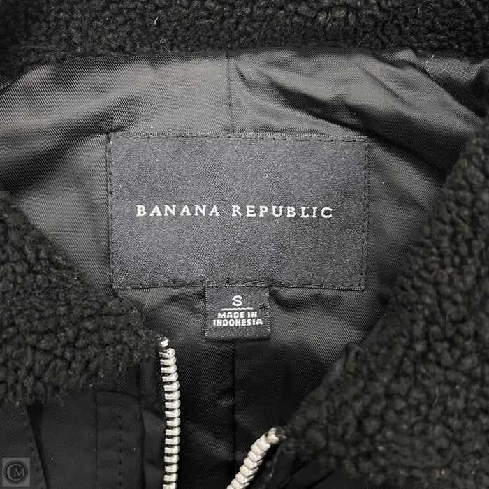 Vest Puffer & Quilted By Banana Republic In Black, Size: S