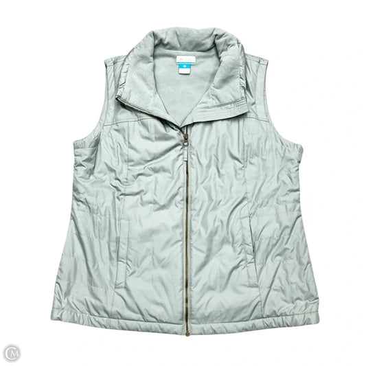 Vest Puffer & Quilted By Columbia In Grey, Size: Xl