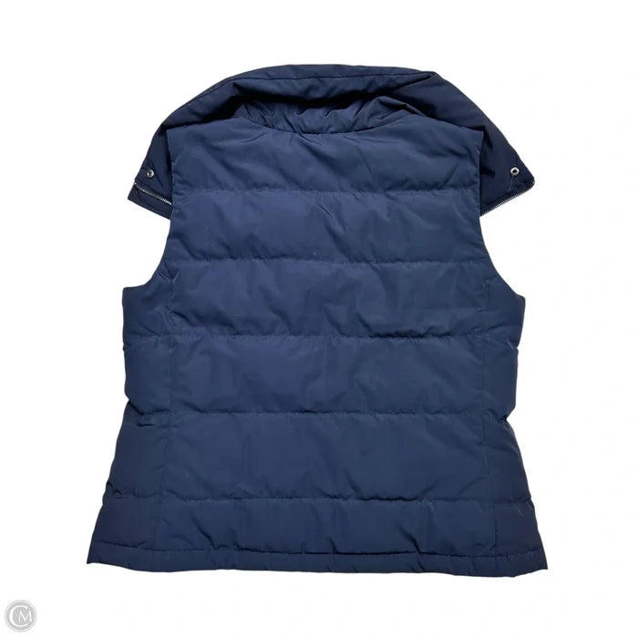 Vest Puffer & Quilted By Talbots In Navy, Size: M