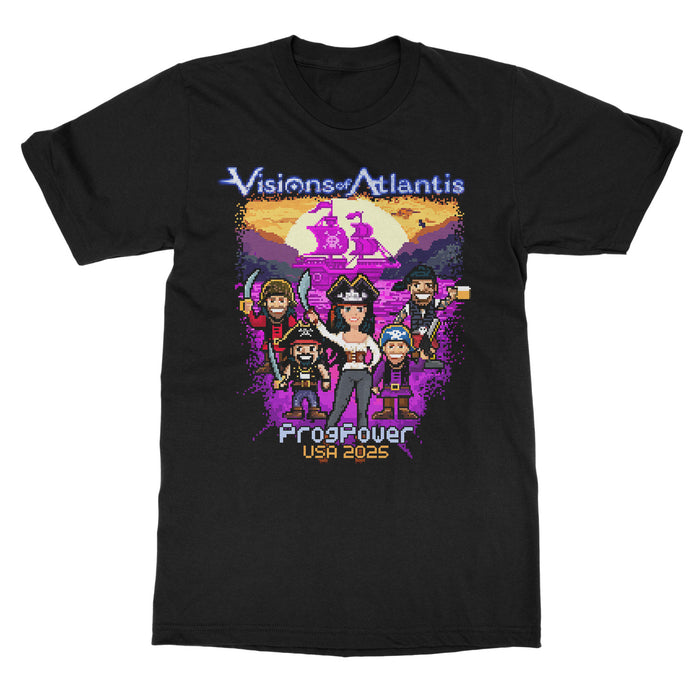 Visions of Atlantis "8Bit Party ProgPower" T-Shirt