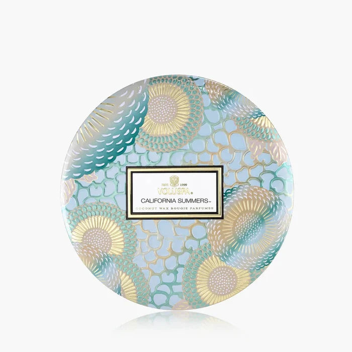 Voluspa |  3 Wick Tin Candle