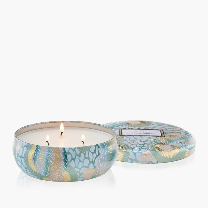 Voluspa |  3 Wick Tin Candle