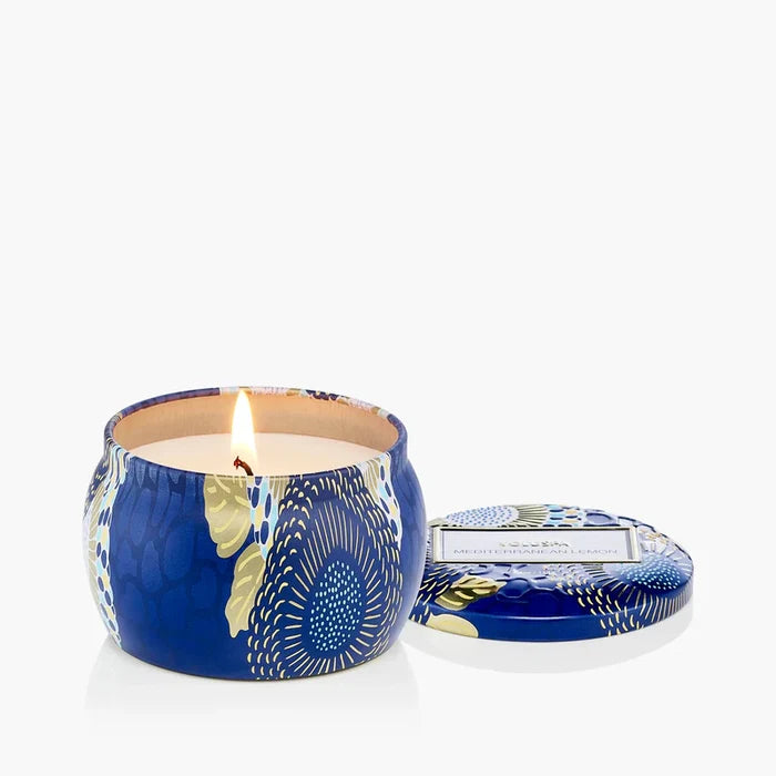 Voluspa | Mediterranean Lemon Mini Tin Candle