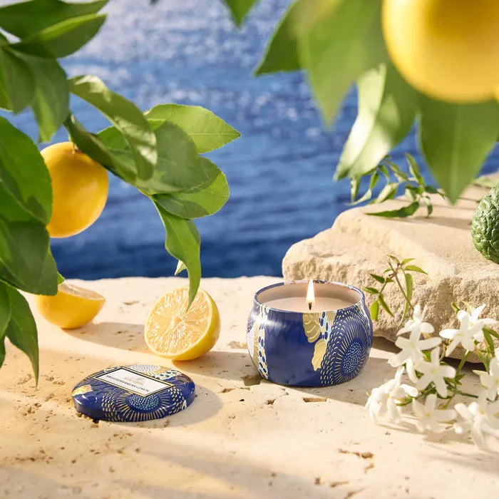 Voluspa | Mediterranean Lemon Mini Tin Candle