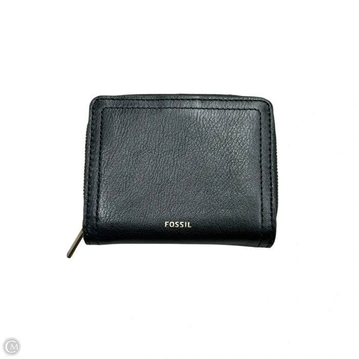 Wallet Leather By Fossil, Size: Small