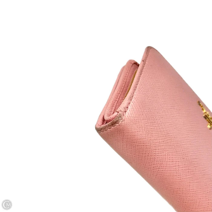Wallet Luxury Designer By Prada, Size: Medium
