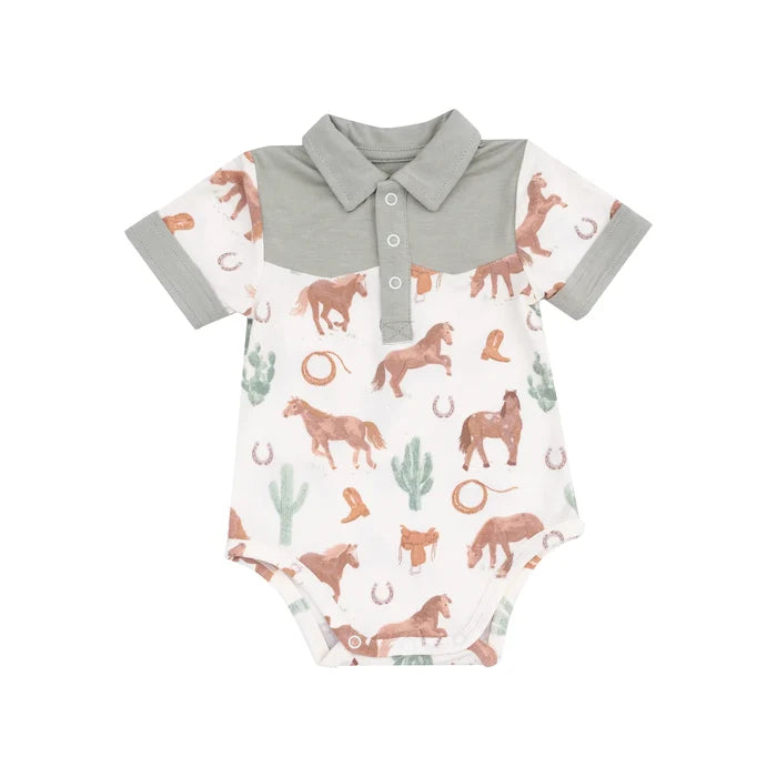 Western Horses | Bodysuit Onesie