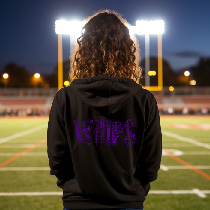 Whips Font Mascot SPANGLE TRANSFER
