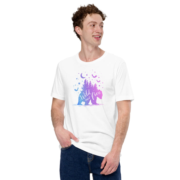 Wild and Free Short-Sleeve Unisex T-Shirt