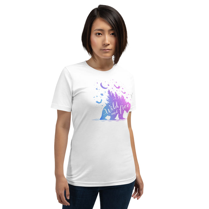 Wild and Free Short-Sleeve Unisex T-Shirt