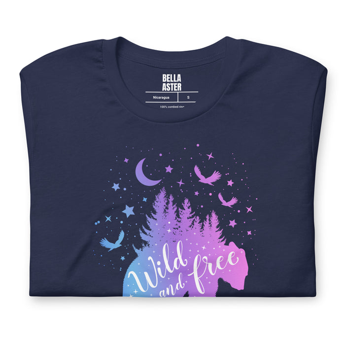 Wild and Free Short-Sleeve Unisex T-Shirt
