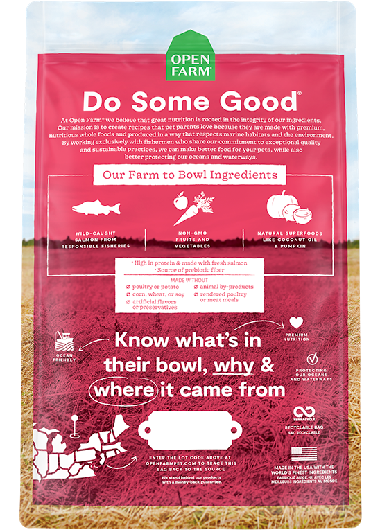 Wild-Caught Salmon Grain Free Dog Food