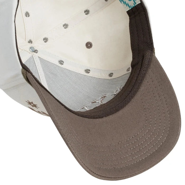 Yippee Ki Yay Hat (Cream & Brown)