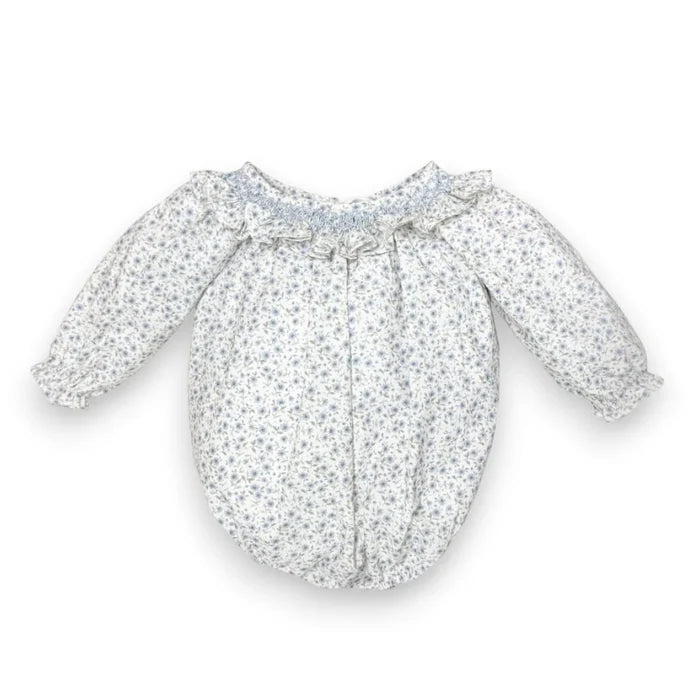 Zuccini Dusty Blue Floral Bubble
